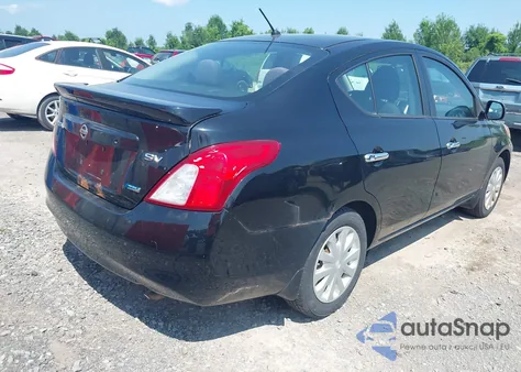 2013 Nissan Versa 1.6 Sv из США, поврежденный, VIN 3N1CN7AP1DL842537